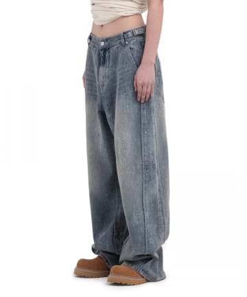 CIAOPANIC(チャオパニック) 【DEFGARMENTS/デフガーメンツ】TURN INSIDE OUT DENIM PANTS