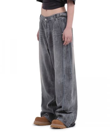 【DEFGARMENTS/デフガーメンツ】TURN INSIDE OUT DENIM PANTS