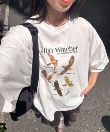 CIAOPANIC(チャオパニック) 【BIRDMANIA/バードマニア】野鳥コレクションTシャツ