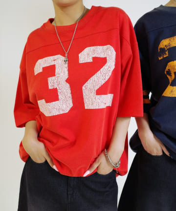 WHO’S WHO gallery(フーズフーギャラリー) 【From Vintage】 WRONG ナンバリングTEE
