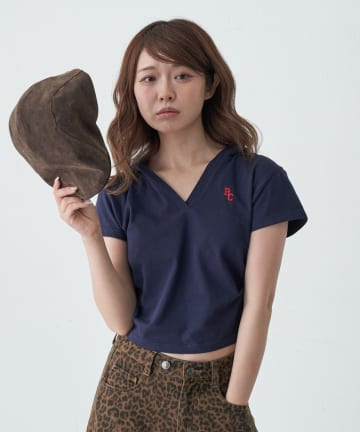 RAY CASSIN(レイカズン) フードスキッパーTシャツ