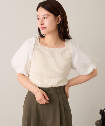 OUTLET(アウトレット) 【Kastane】ドッキングプルオーバー
