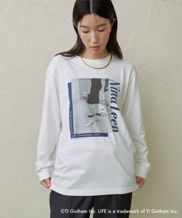 Omekashi(オメカシ) 【GOOD ROCK SPEED】LIFE PC PHOTO ロングTシャツ N