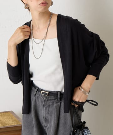 Jena　espace merveilleux(ジェナ　エスパスメルヴェイユ) ショートドルマンカーディガン