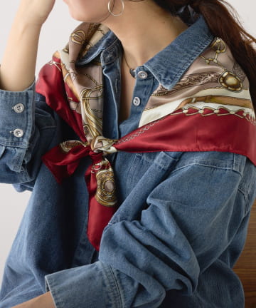 【新色登場！】【全色再入荷！】大判スカーフ