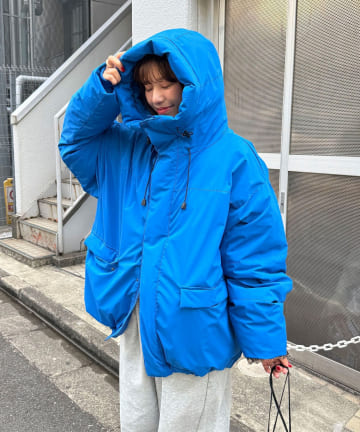 中綿フードハッピージャケット