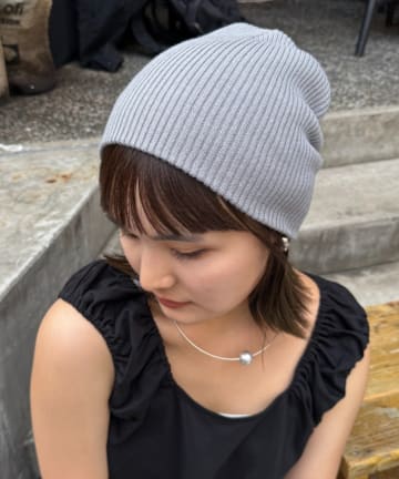 CIAOPANIC TYPY(チャオパニックティピー) 【プチプラ】リブニットビーニー