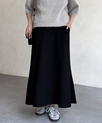 Chez toi(シェトワ) ダンボールセミフレアスカート