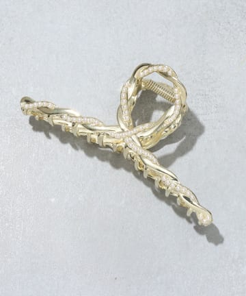 3COINS(スリーコインズ) ツイストパールメタルラセンバンス