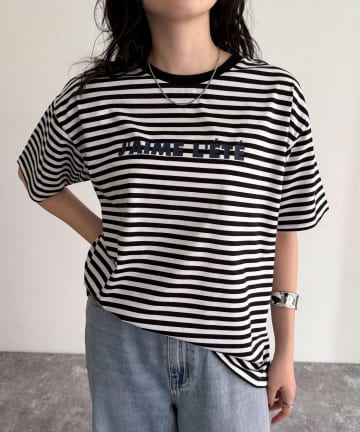 FREDY & GLOSTER(フレディ アンド グロスター) シルケットサマーロゴ半袖Tシャツ