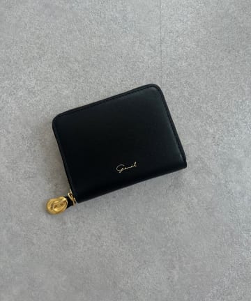 ジェムイル スムースミニウォレット ブラック ジェムイル スムースミニウォレット ブラック ミニスムース
