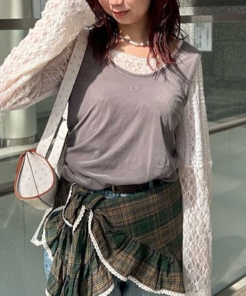 CIAOPANIC(チャオパニック) ベロアタンクトップ