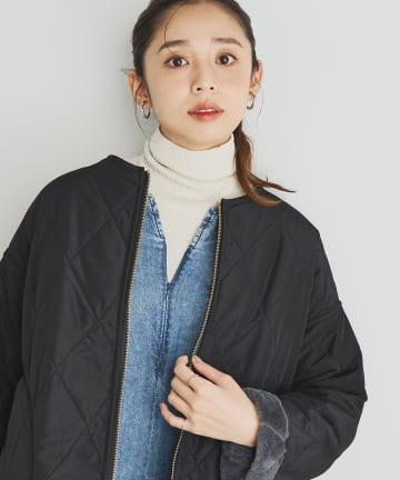 un dix cors(アンディコール) 《さりげなくお洒落に◎》ラメタートルネック
