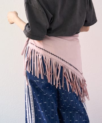 w closet(ダブルクローゼット) 【25AW】マルチWAYフリンジベルト