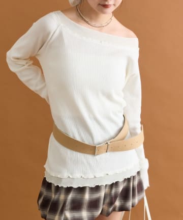 mystic(ミスティック) シアーレイヤードロンT