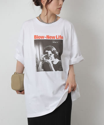 COLONY 2139(コロニー トゥーワンスリーナイン) SayCheeseフォトBIGＴシャツ