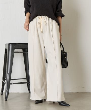 Jena　espace merveilleux(ジェナ　エスパスメルヴェイユ) ウールライクイージーパンツ