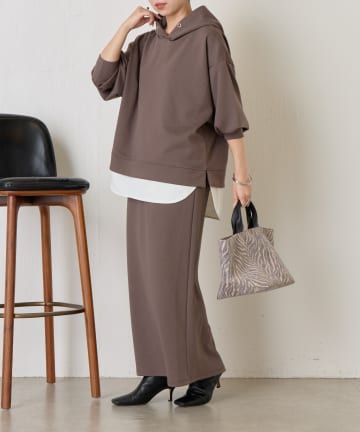 Jena　espace merveilleux(ジェナ　エスパスメルヴェイユ) レイヤードライクセットアップ
