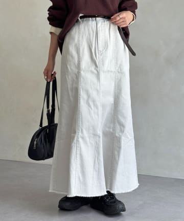 CPCM(シーピーシーエム) ツイルマーメイドスカート