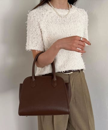 FREDY & GLOSTER(フレディ アンド グロスター) FR台形レザーバッグ