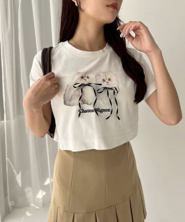 NICE CLAUP / OLIVE des OLIVE OUTLET(ナイスクラップ  / オリーブ デ オリーブ アウトレット) 【one after another】アソートショートT