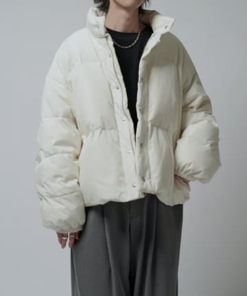 ショートダウンブルゾン