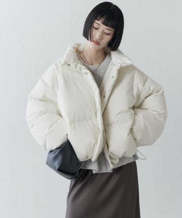 ショートダウンブルゾン