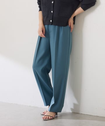 COLLAGE GALLARDAGALANTE(コラージュ ガリャルダガランテ) 【美脚効果/カセット服】ウールライクテーパードパンツ/セレモニー