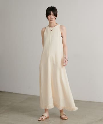LARUTA(ラルータ) アメスリフリンジワンピース
