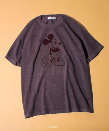 FREDY & GLOSTER(フレディ アンド グロスター) 【GOOD ROCK SPEED】MICKEY / フロッキープリントTシャツ