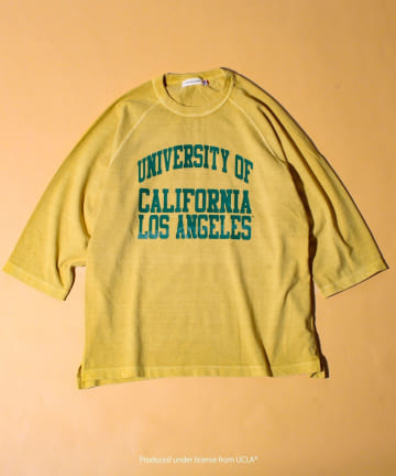 FREDY & GLOSTER(フレディ アンド グロスター) 【GOOD ROCK SPEED】カレッジロゴ ラグランTシャツ 7分袖