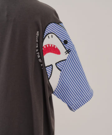 NICE CLAUP / OLIVE des OLIVE OUTLET(ナイスクラップ  / オリーブ デ オリーブ アウトレット) 【RMAF】袖ユルキャラBIGT