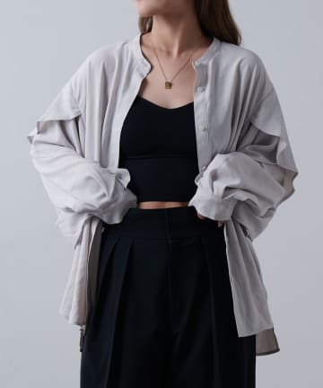 Lui's(ルイス) ラッフルスリーブシャツ