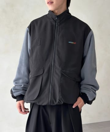 CPCM(シーピーシーエム) 袖フリースフィッシングジャケット