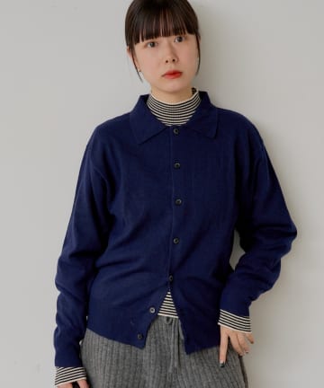 Kastane(カスタネ) 【WHIMSIC】ファインニットシャツ