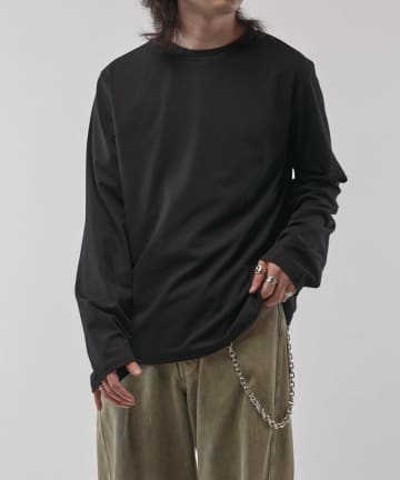 Lui's(ルイス) シャインベーシック ロングスリーブTシャツ（ロンT）