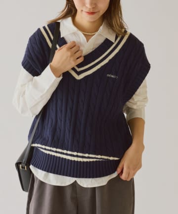 CIAOPANIC TYPY(チャオパニックティピー) 【GEVACO】チルデンニットベスト