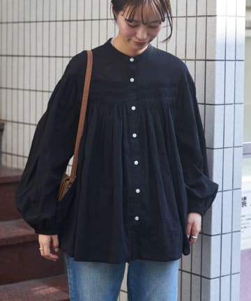 CIAOPANIC TYPY(チャオパニックティピー) 【GEVACO】ピンタックブラウス