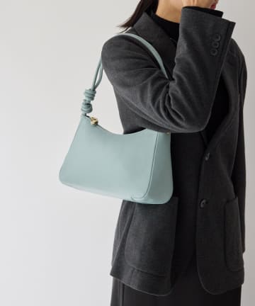 gemeil(ジェムイル) ダブルノットワイドショルダーバッグ(PT-240)