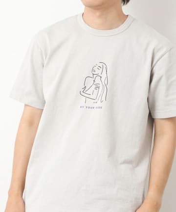 NOLLEY'S(ノーリーズ) 【STONEWOLD】BY YOUR SIDE プリントTシャツ