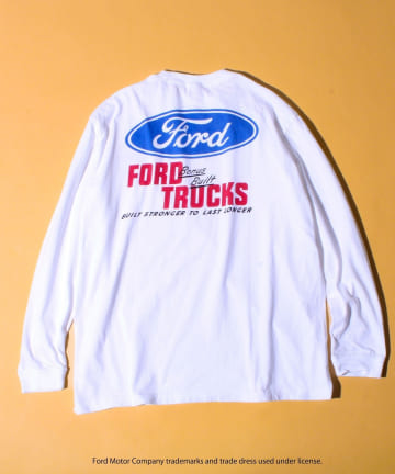 FREDY & GLOSTER(フレディ アンド グロスター) 【GOOD ROCK SPEED】FORD バックプリントロングスリーブTシャツ