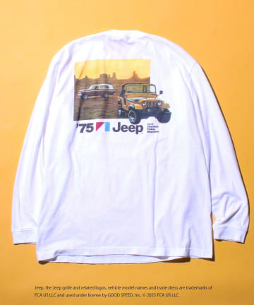 FREDY & GLOSTER(フレディ アンド グロスター) 【GOOD ROCK SPEED】Jeep®バックプリントロングスリーブTシャツ