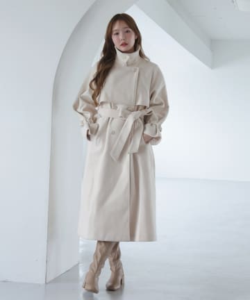 one after another NICE CLAUP(ワンアフターアナザー ナイスクラップ) 【リバイバル】マルチロングコート・M/Lサイズ展開