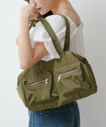 Kastane(カスタネ) 【500mlペットボトル収納可】ナイロンボストンバッグ