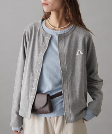 CIAOPANIC TYPY(チャオパニックティピー) 【GEVACO】裏毛クルーネックカーディガン