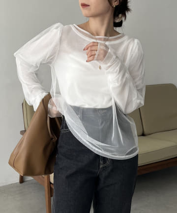 OUTLET(アウトレット) 【CAPRICIEUX LE'MAGE】2SETチュールロンT