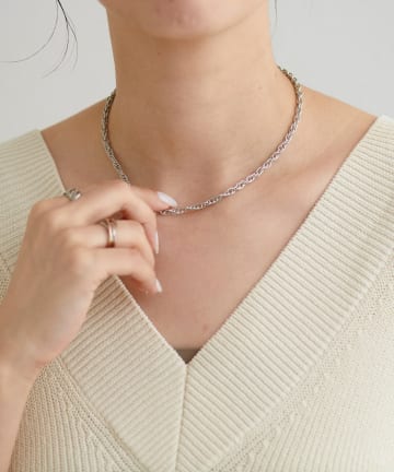 LARUTA(ラルータ) ［Web限定］ツイストチェーンネックレス