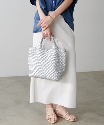 LARUTA(ラルータ) 編み込みトートバッグ