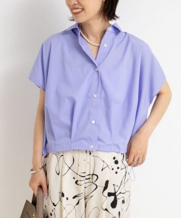 NOLLEY'S(ノーリーズ) ドロストシャツ