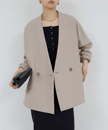 GALLARDAGALANTE(ガリャルダガランテ) レディースのノーカラー